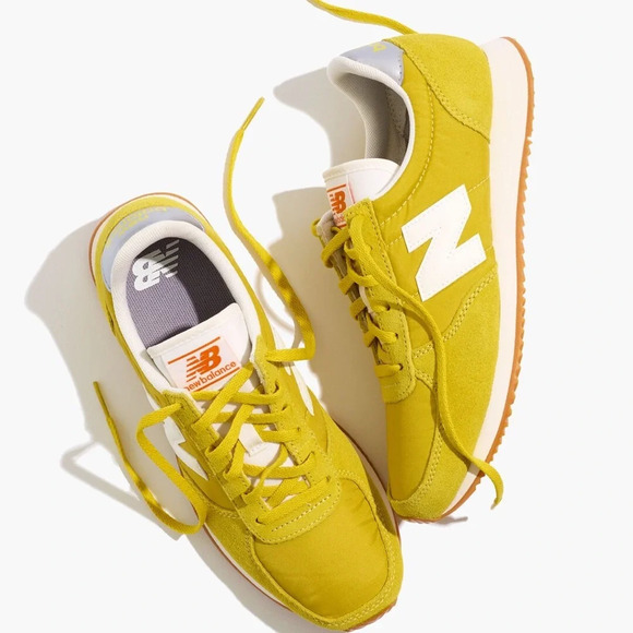 New Balance Other - New Balance 220 Retro Mustard Yellow Running Sneakers